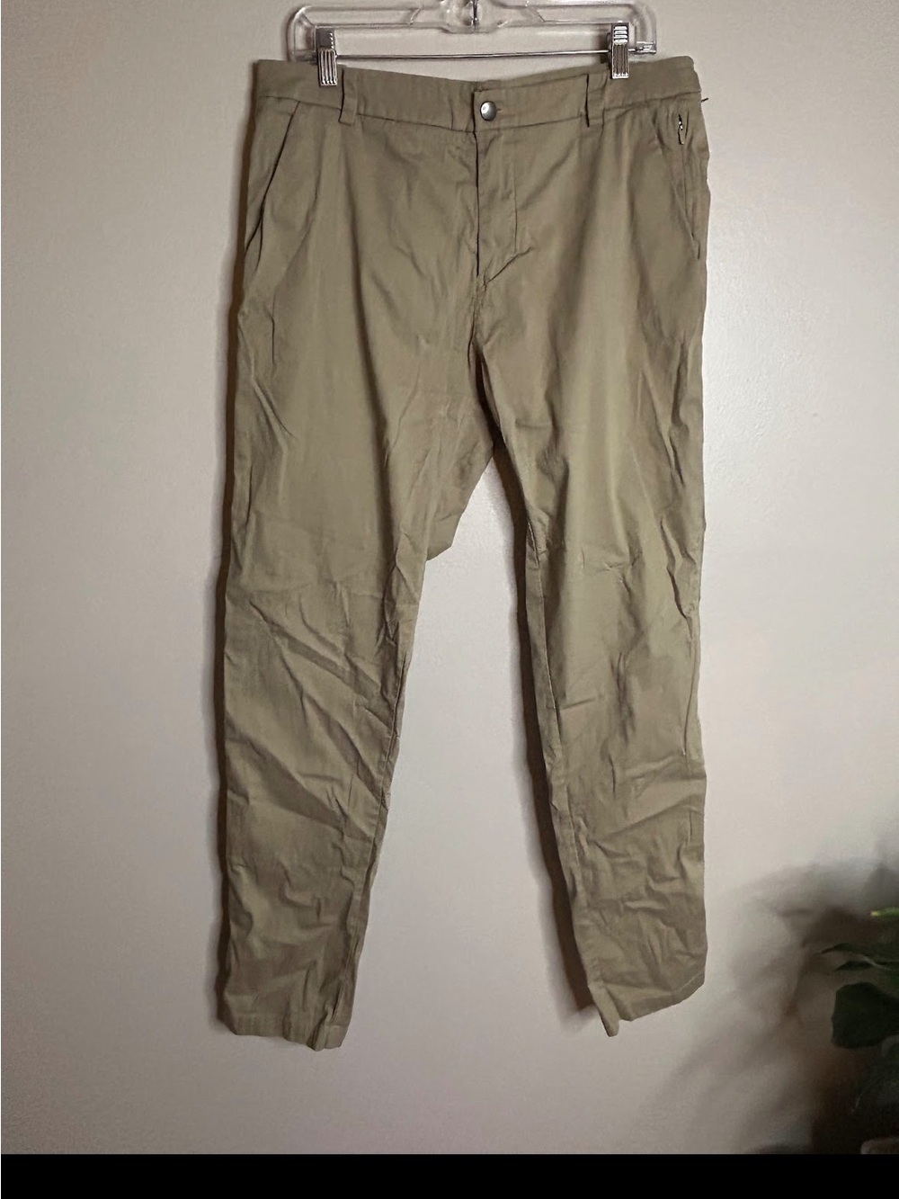 Lululemon Pants Mens 34 Commision Artifact Tan Chino Work Commute Office